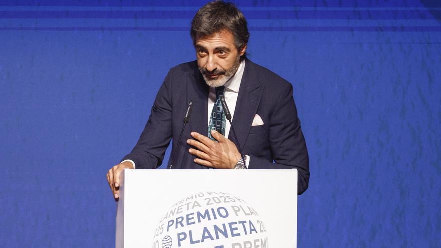 Juan del Val, Premio Planeta 2025, en el Club el lunes 15