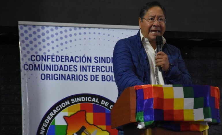 Detienen al expresidente de Bolivia Luis Arce por una causa de presunta corrupción