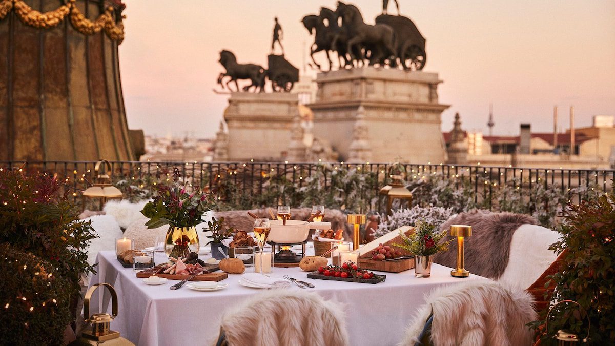 Las experiencias más exclusivas de la Navidad se viven en estos hoteles de Madrid
