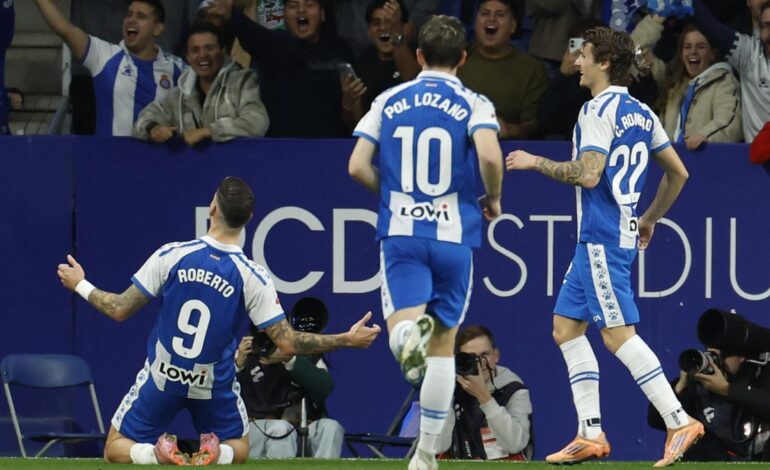 El Espanyol escala hacia Europa y ya es quinto tras derrotar al Rayo Vallecano