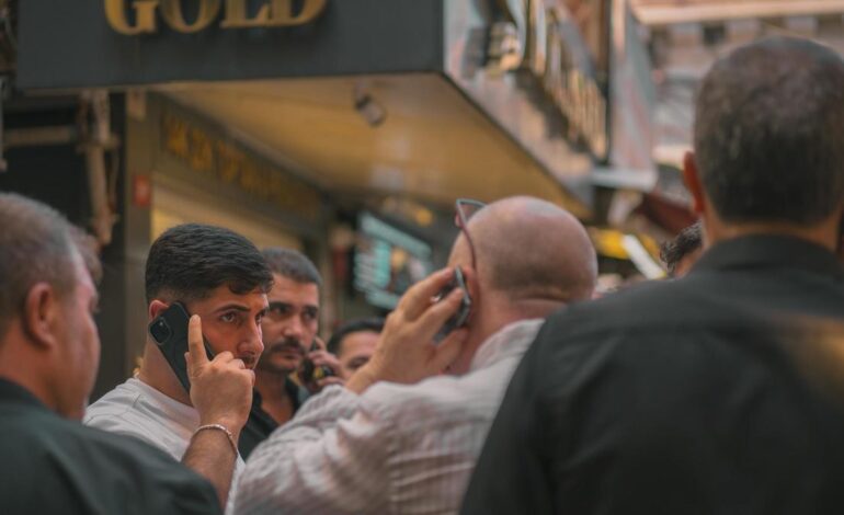 Crónica desde Estambul, donde el oro se compra y se vende a gritos