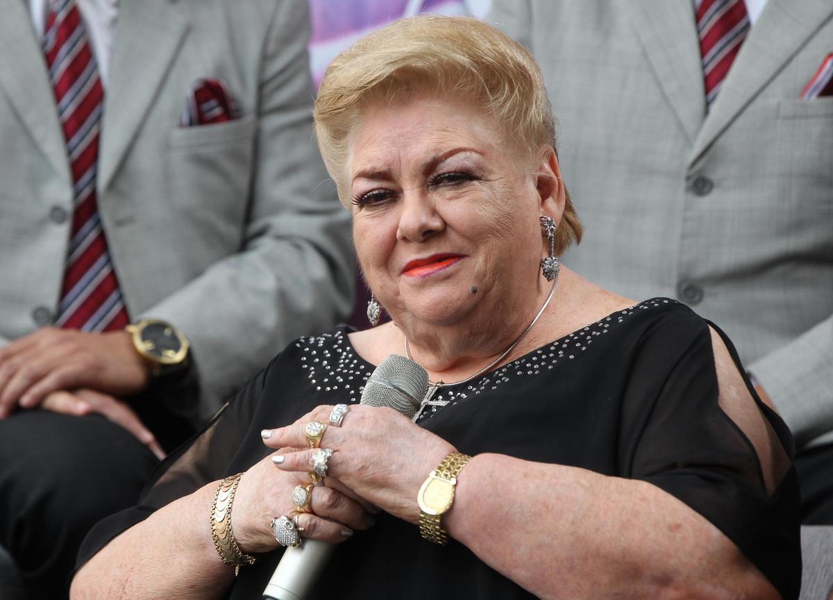 La cantante mexicana Paquita la del Barrio, fallecida este lunes.