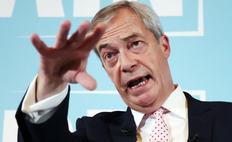 Nigel Farage lanza su partido antiinmigración Reform UK a la conquista de Escocia