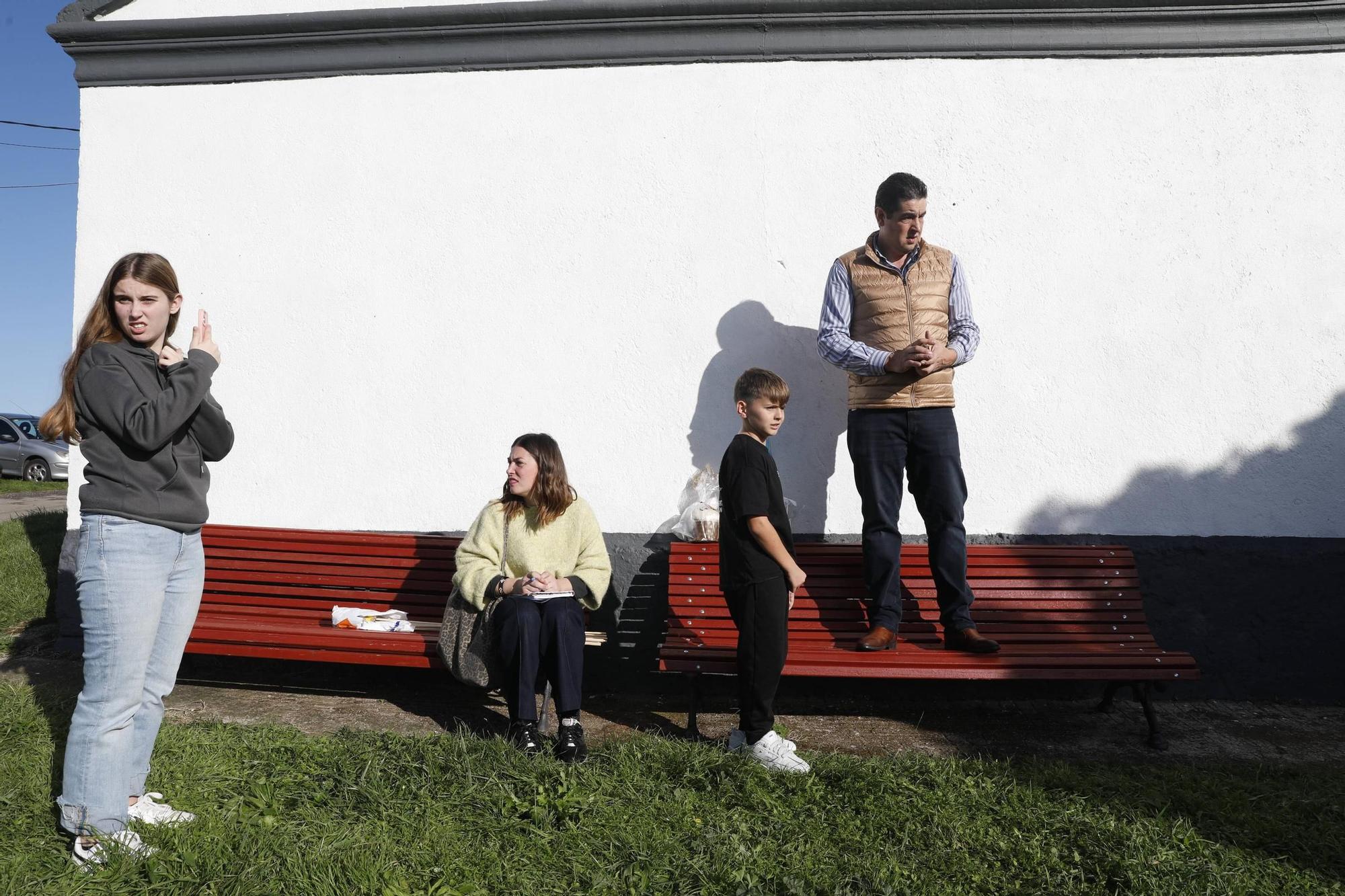 EN FOTOS: el sorteo único de xata en Gozón para evitar la contagiosa enfermedad de las vacas