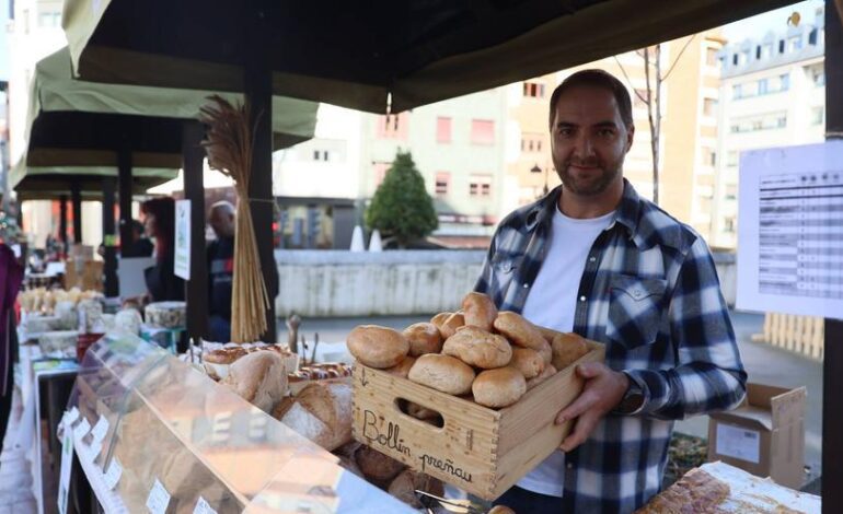 así es el mercado de productos ecológicos en Oviedo