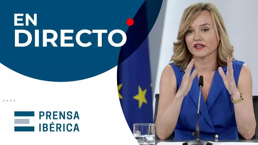 EN VIVO | Rueda de prensa posterior al Consejo de Ministros