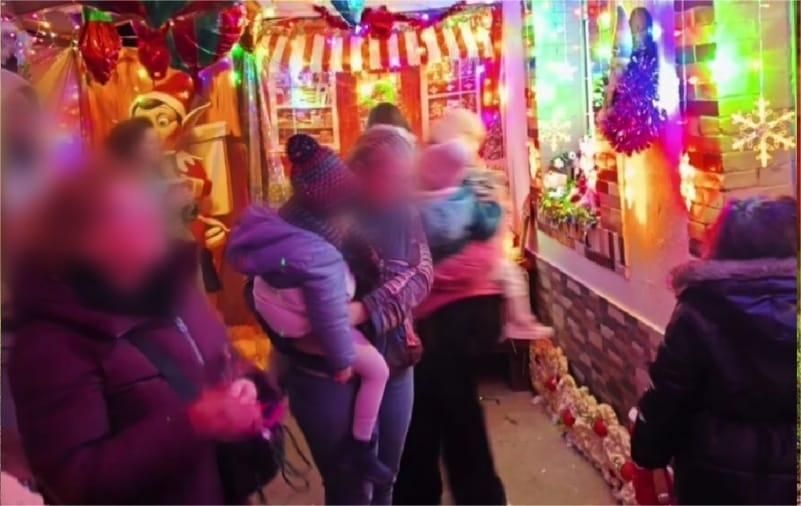 This is the most decorated house for Christmas in Santa Cruz de Llanera