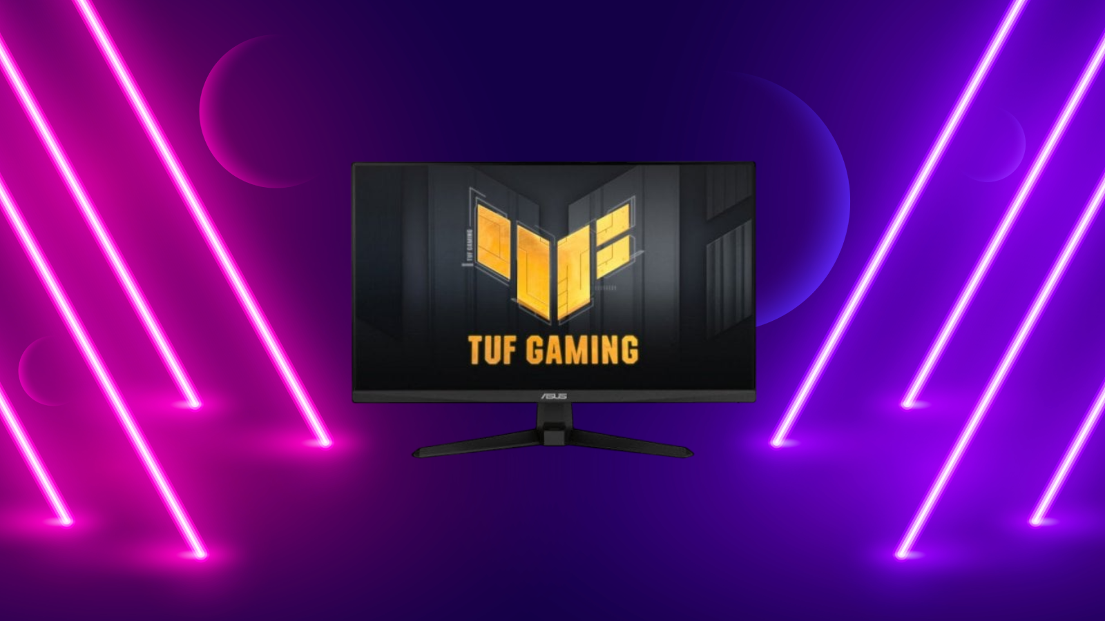 ASUS TUF Gaming VG249QM1A Monitor gaming frontal de 23,8 pulgadas