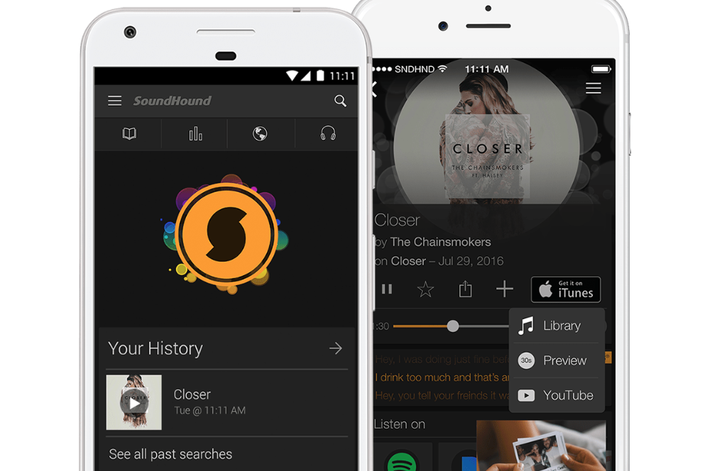 Aplicación Sound Hound