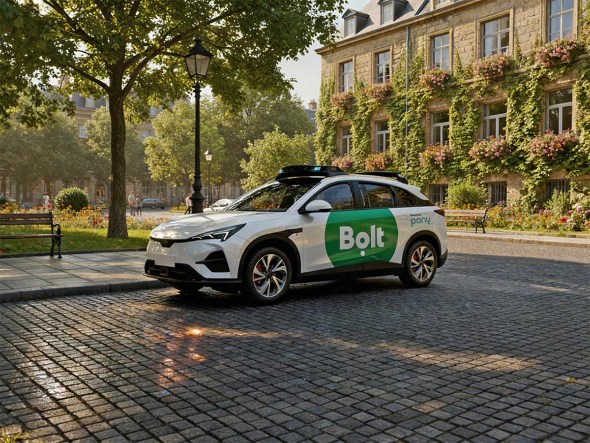 Bolt y Pony.ai se alían para impulsar los taxis autónomos en Europa