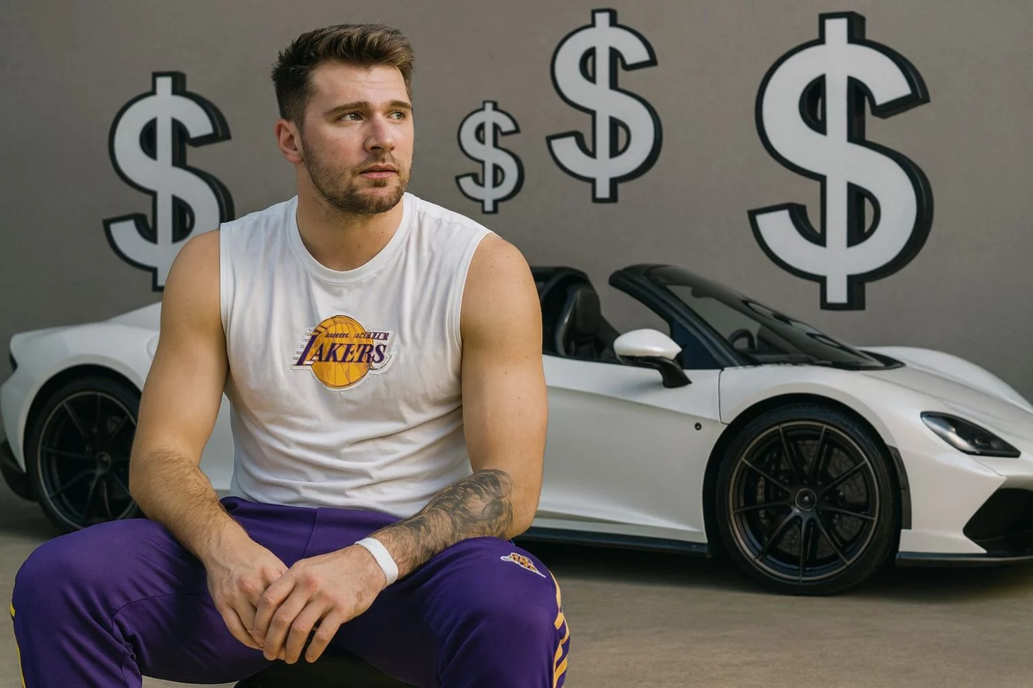 Luka Doncic se ha dejado 5 millones en un deportivo con 1.600 CV, del que solo hay 99 y que no tiene ni techo