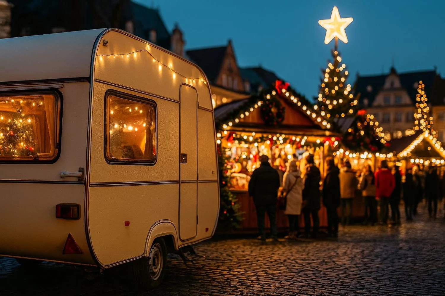 8 mercadillos navideños, dentro y fuera de España, que bien merecen una escapada en camper o caravana