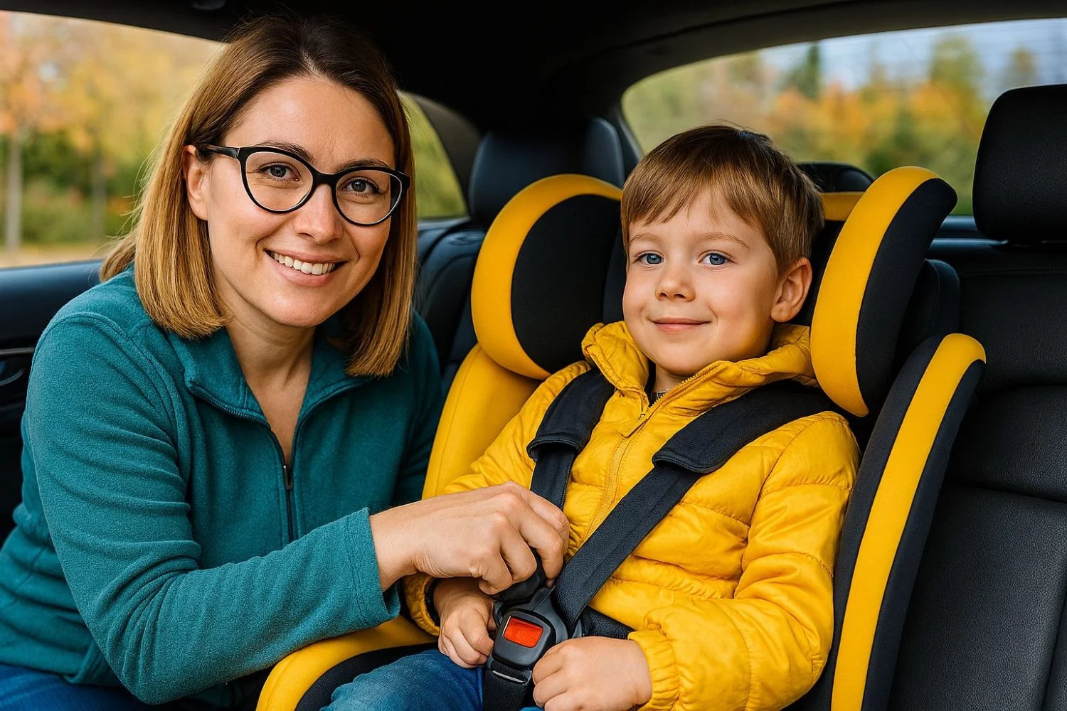 ‘Deberías seguir estos cinco consejos para que tu hijo viaje en el coche de forma segura en otoño, invierno, primavera y verano’