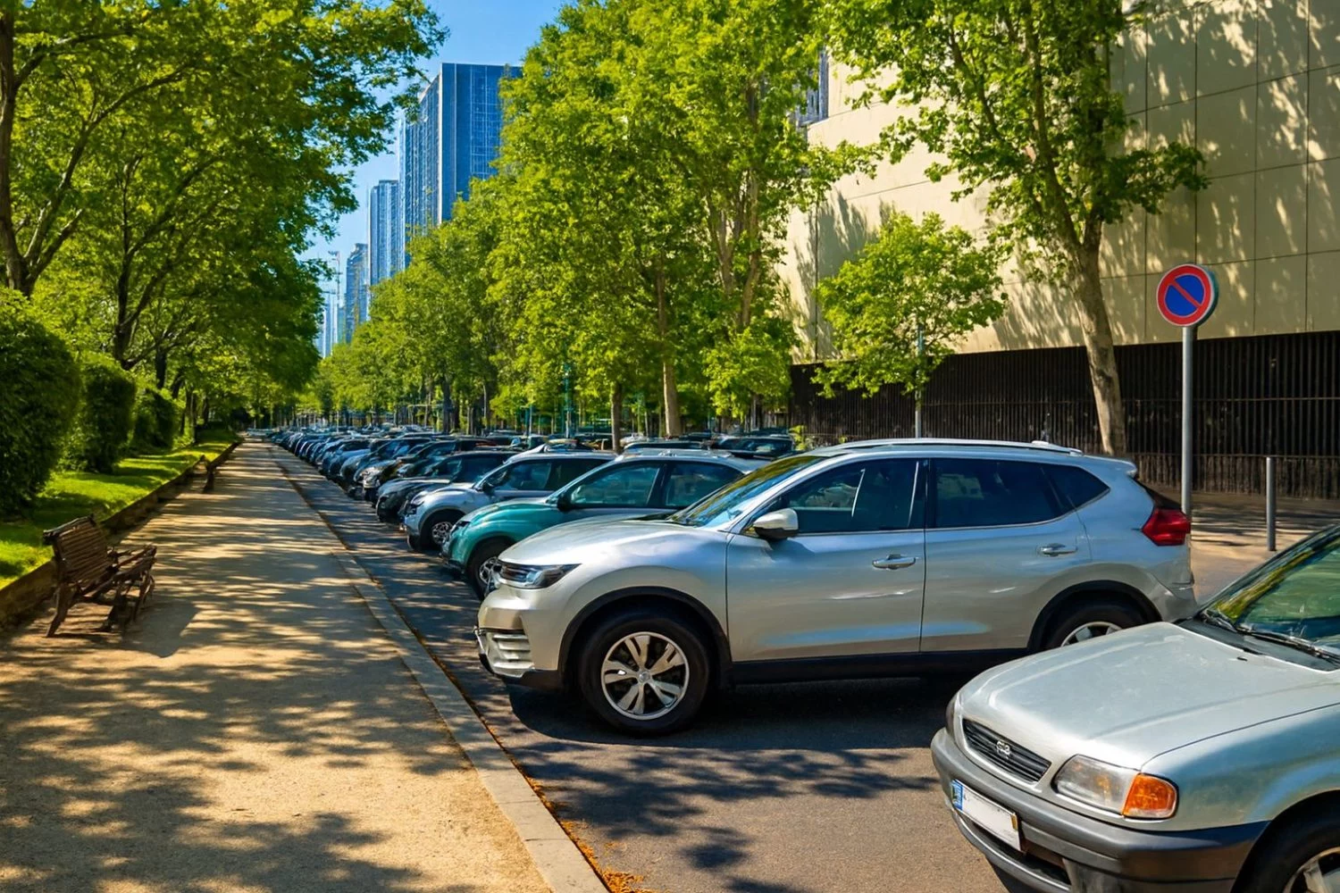 buscar aparcamiento en Madrid no debería llevar 20-40 minutos y proponen una ruta alternativa de 12