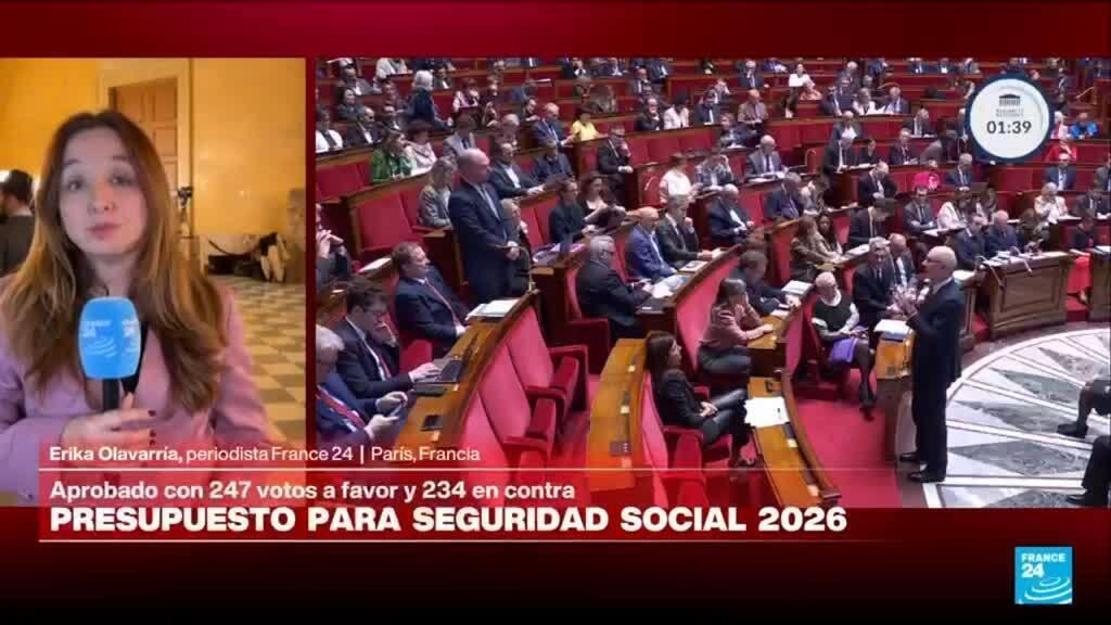 Informe desde París: Asamblea Nacional aprueba presupuesto de seguridad social 2026