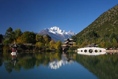 La ciudad de Lijiang y sus mágicos paisajes.