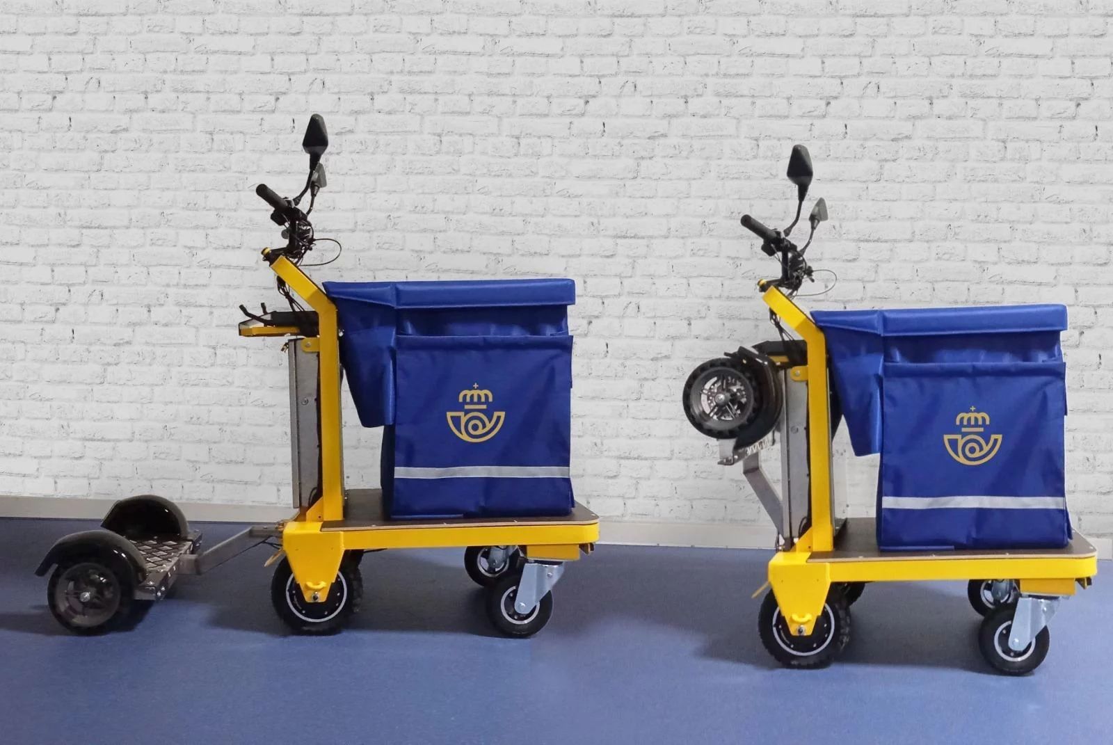 El tremendo lío que se ha formado en Correos con los patinetes eléctricos que han adquirido para los repartos