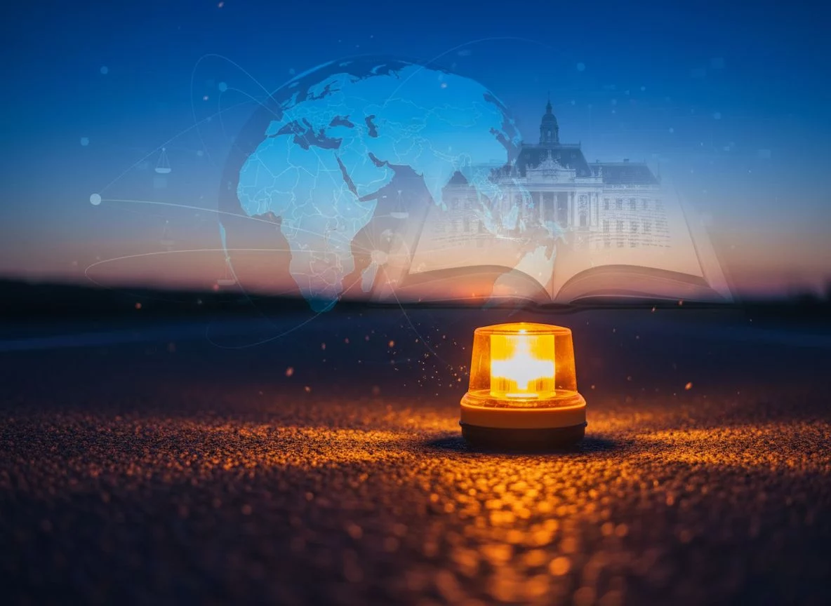 ¿Es legal la baliza V-16 fuera de España? Esto es lo que dice la Convención sobre la Circulación vial de Viena