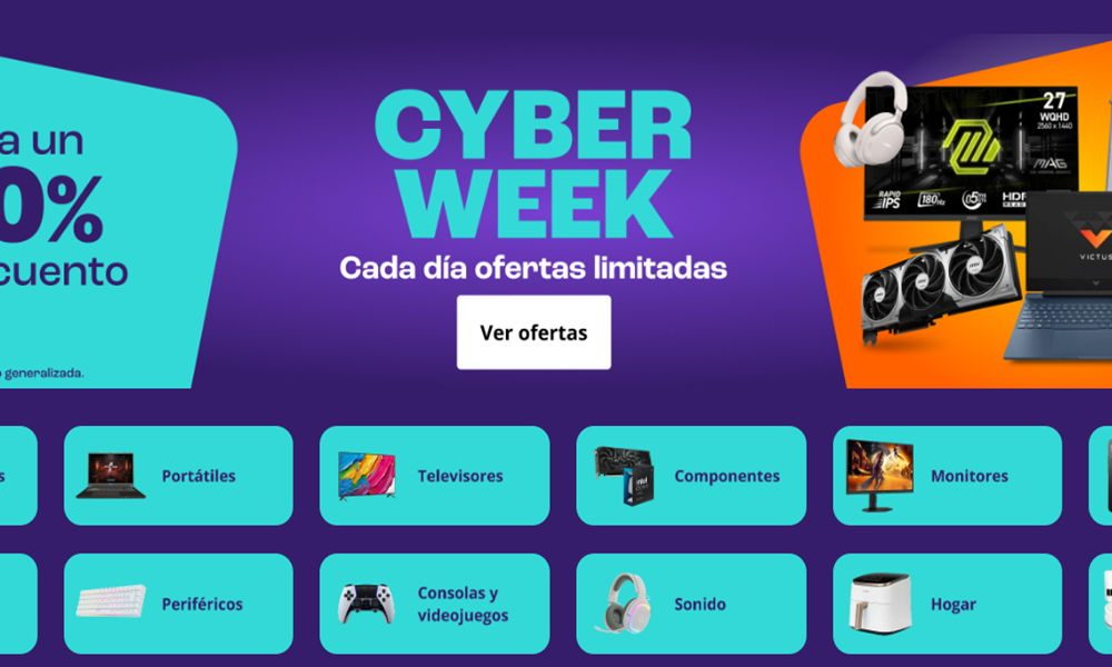 Del Cyber Monday a la Cyber Week 2025, últimas ofertas