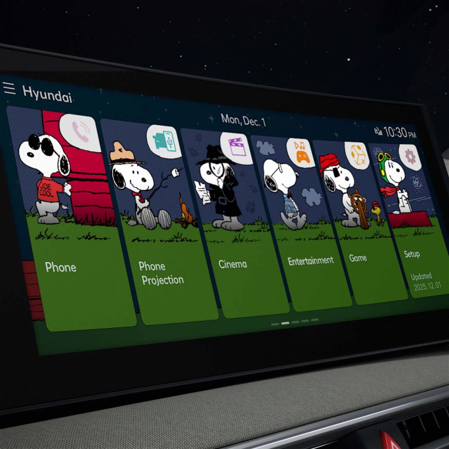 Carlitos, Snoopy y la banda ‘Peanuts’ se cuelan en los coches de la marca