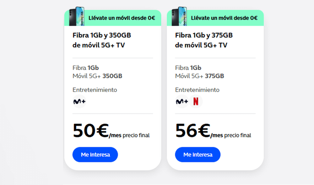 Las tarifas móviles de O2 son 0€