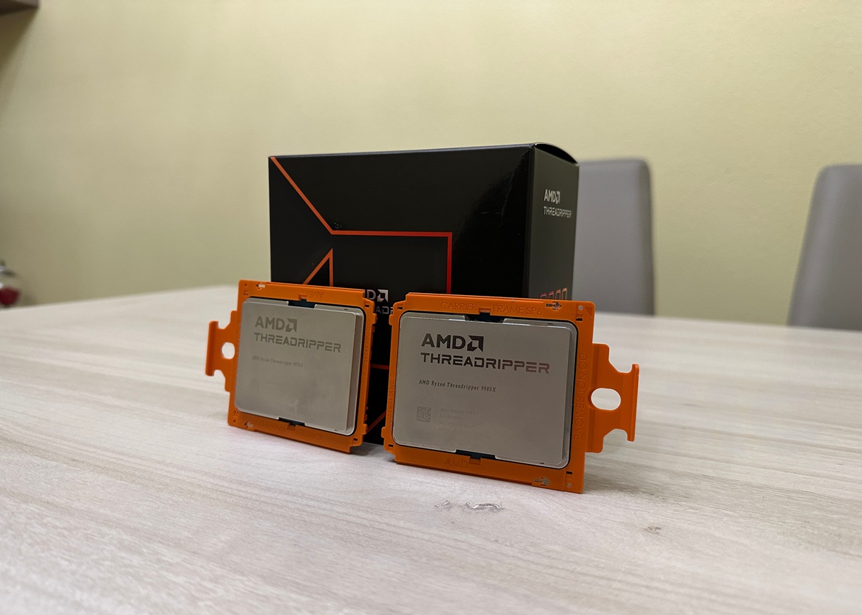 Threadripper 9980X y Threadripper 9970X