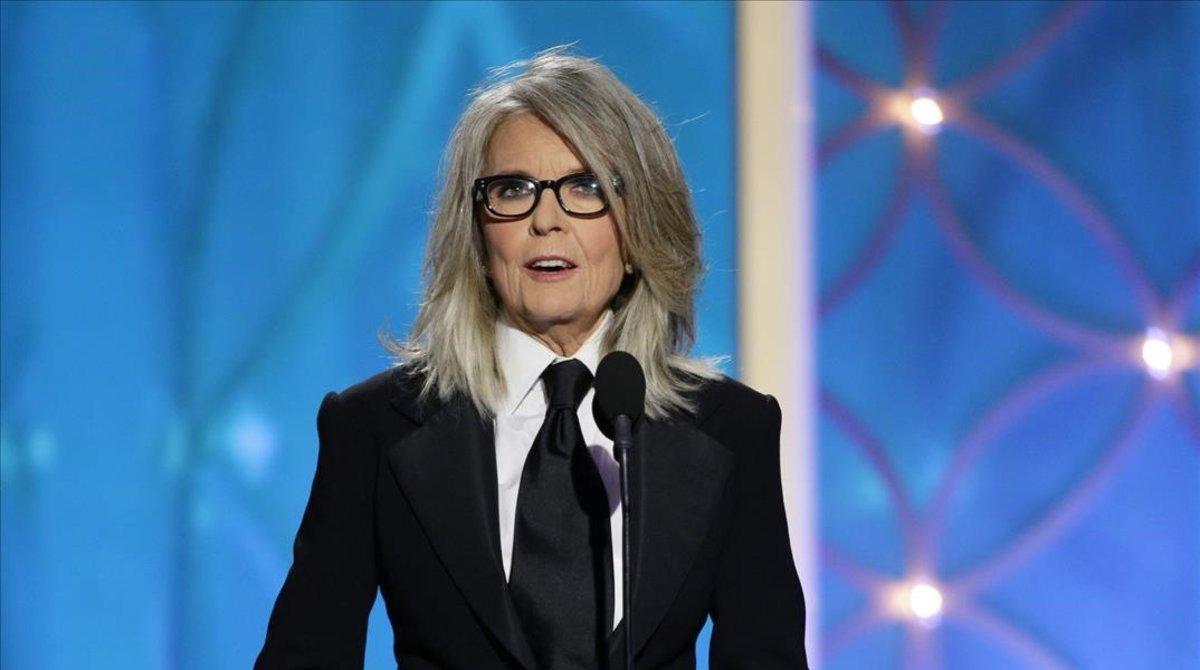 Una foto de archivo de la actriz Diane Keaton.