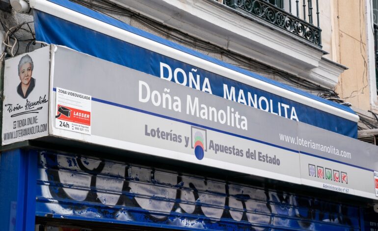 La historia de Doña Manolita y la Lotería de Navidad