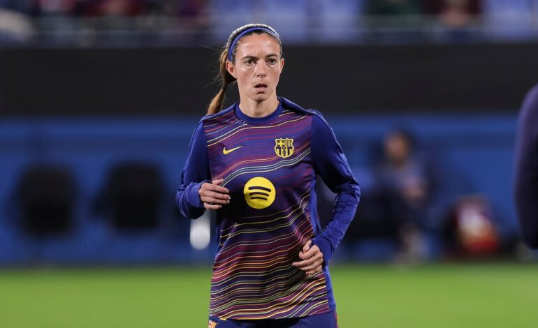 Aitana Bonmatí pasa por el quirófano y estará cinco meses de baja