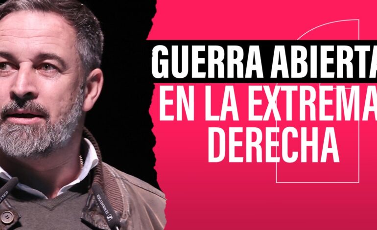 la pelea a cara perro de Vox y Revuelta, su organización juvenil