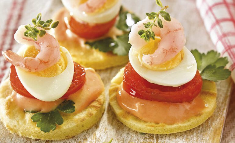 8 aperitivos baratos para muchos invitados en Navidad: fáciles y deliciosos