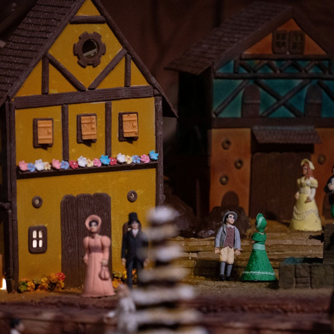 Belén de chocolate de Galleros Artesanos en Rute, Córdoba