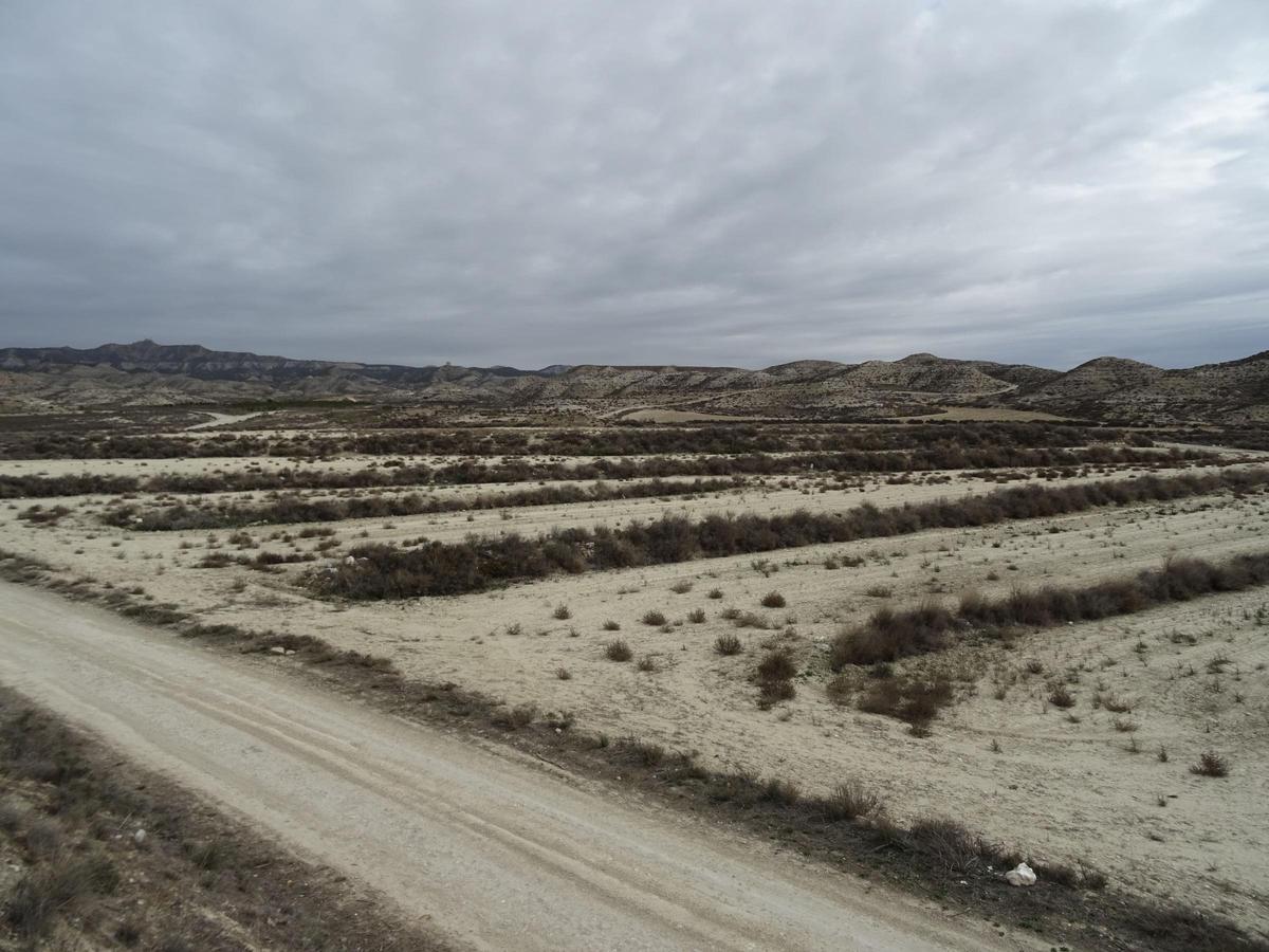 Paisaje semiárido de España