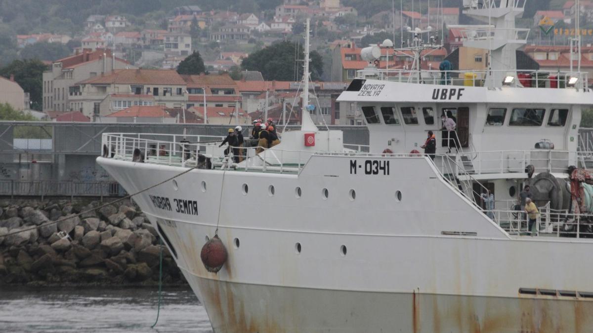 España niega la entrada a puerto al buque arrastrero ruso ‘Novaya Zemlya’