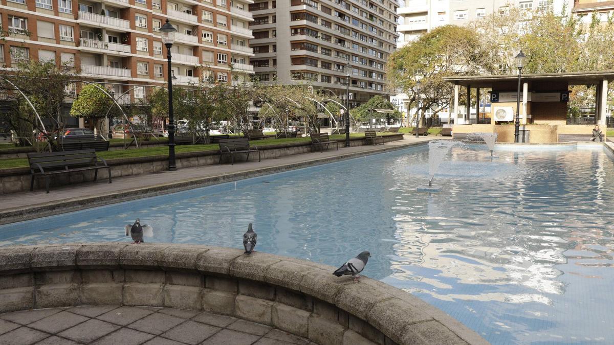 IU pide abordar ya una reforma integral del parque de la Fábrica de Gas de Gijón