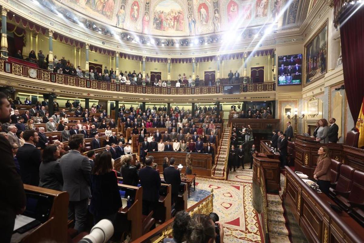 El Congreso de los Diputados, en sesión de control del Gobierno el 10 de diciembre.