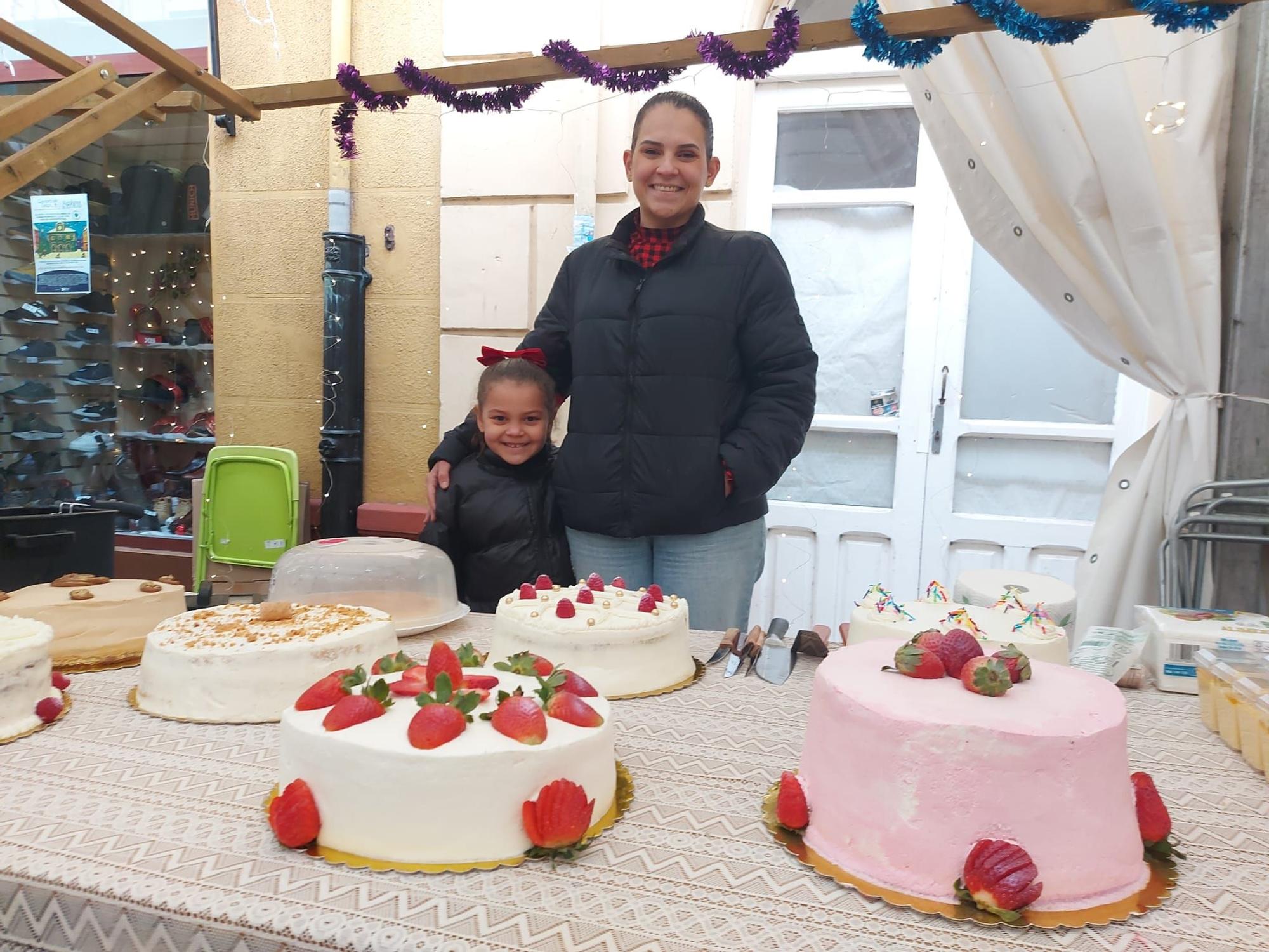 En imágenes: Así era el mercadillo navideño de Tineo