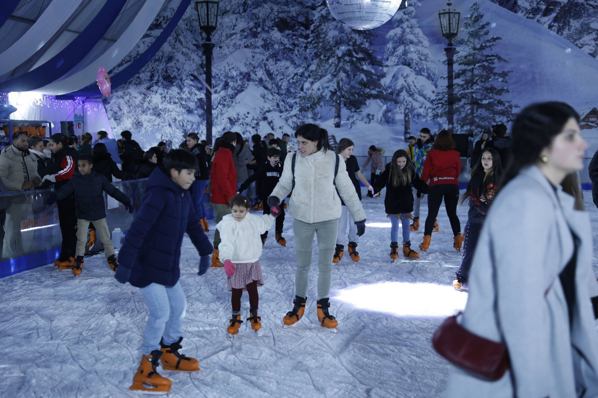 El Solarón, paraíso navideño en Gijón