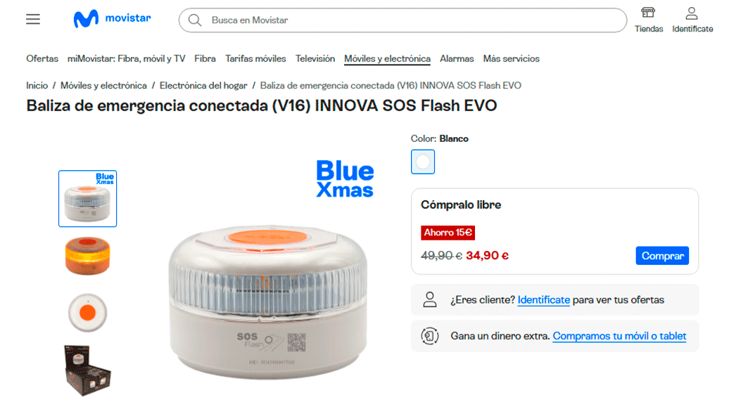 Baliza INNOVA SOS Flash EVO
