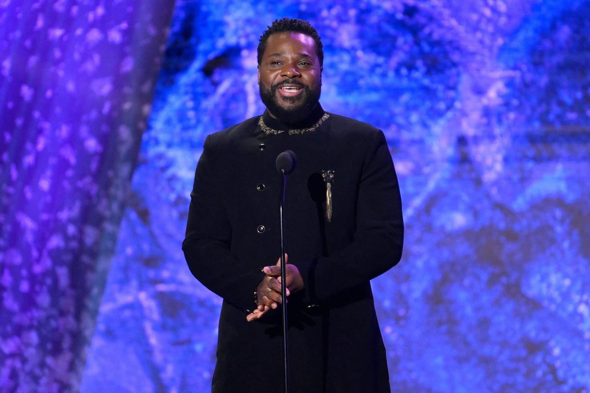 Malcolm-Jamal Warner, en la ceremonia de entrega de los premios Grammy, en 2023.