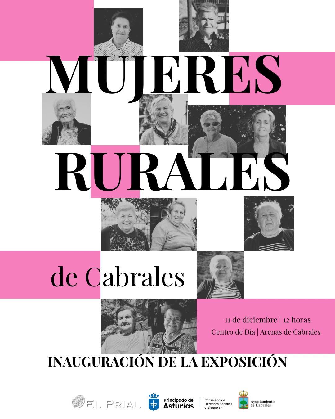 Inauguración de la exposición «Mujeres rurales de Cabrales»
