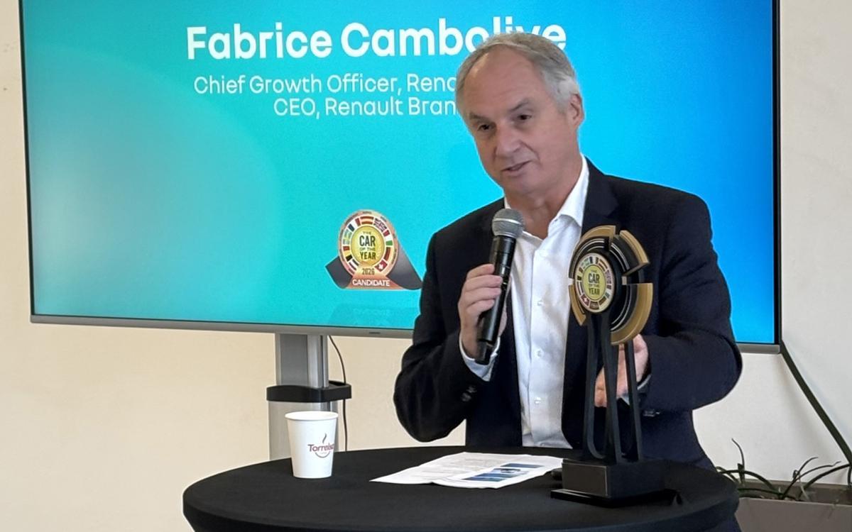 Fabrice Cambolive, director general de Renault