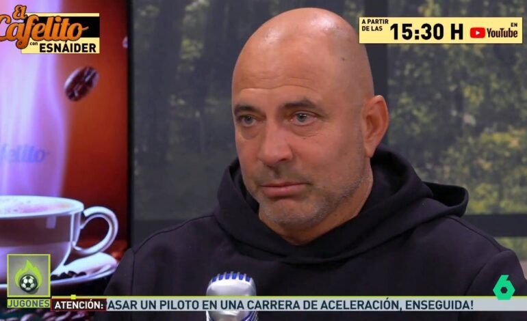 Esnáider desvela en ‘El Cafelito’ cómo Valdano rompió su palabra cuando fichó por el Real Madrid
