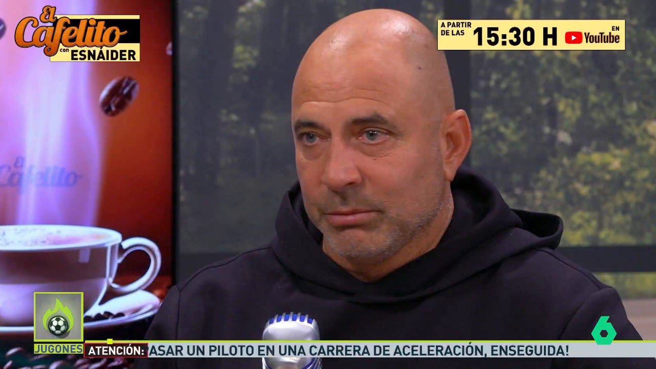 Esnáider desvela en ‘El Cafelito’ cómo Valdano rompió su palabra cuando fichó por el Real Madrid