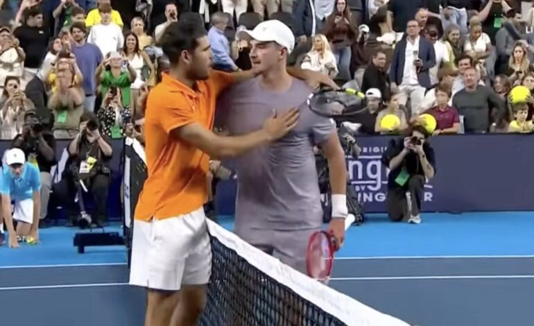 El halago de la gran joya del tenis a Carlos Alcaraz
