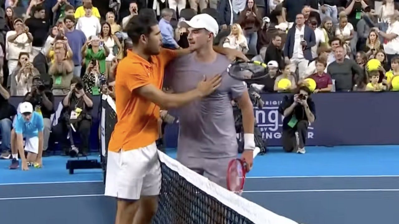 El halago de la gran joya del tenis a Carlos Alcaraz