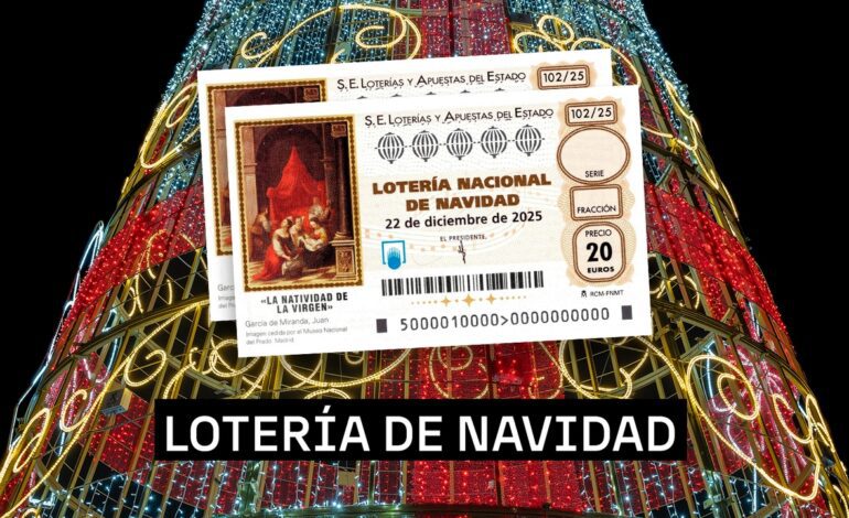 La historia de la imagen del décimo de Lotería de Navidad 2025