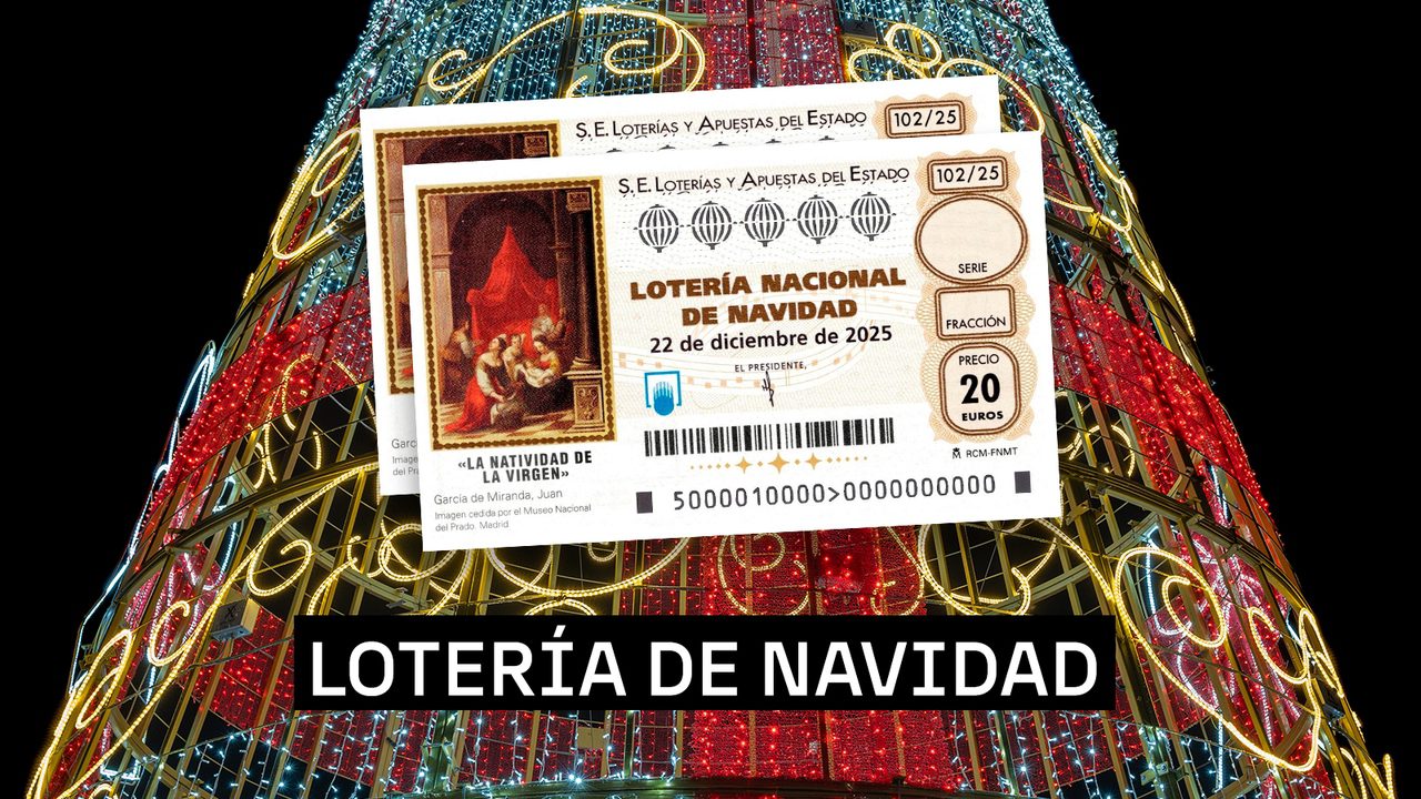 La historia de la imagen del décimo de Lotería de Navidad 2025