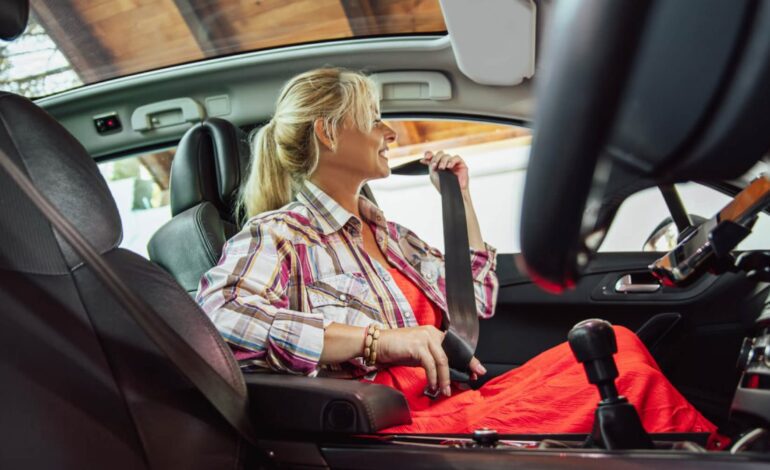 allí no es obligatorio usar el cinturón de seguridad  