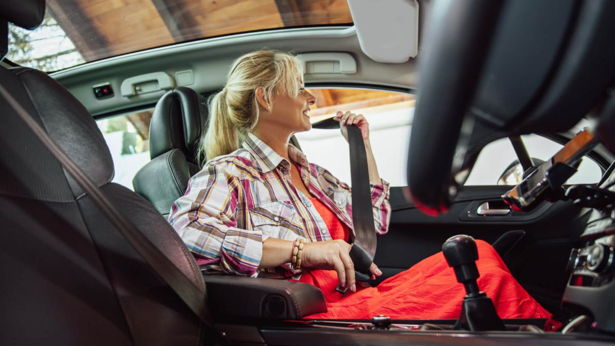 allí no es obligatorio usar el cinturón de seguridad  